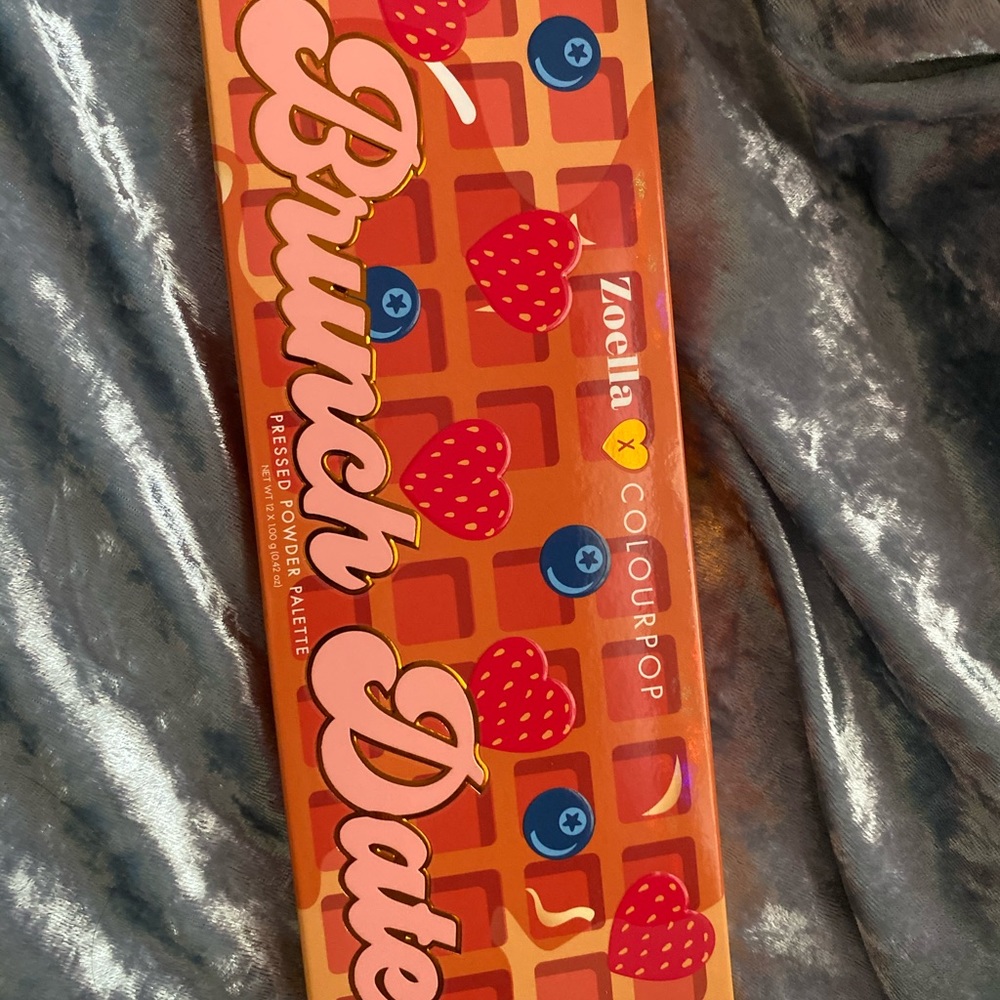 Brunch date colourpop palette